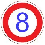 number 8