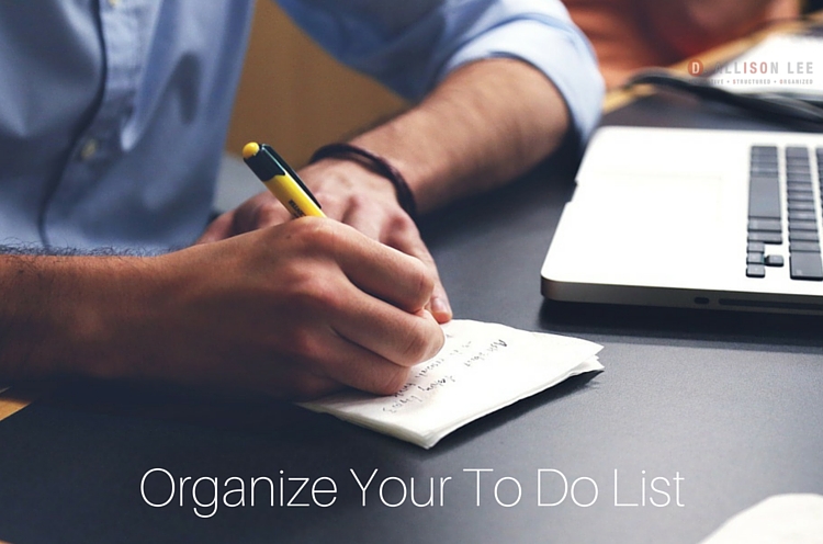 Maintain Your To Do List