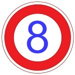 number 8
