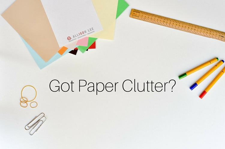 Tame Paper Clutter in Your Home or Office