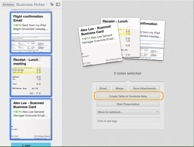 evernote-table-of-contents